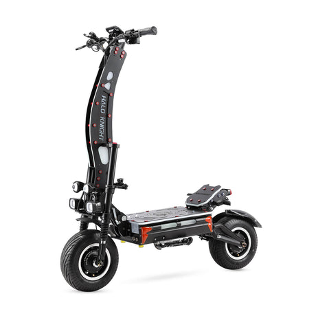 HALO KNIGHT T107 Max 14" Trottinette électrique pliante tout-terrain 4000W*2 Moteurs 72V 50Ah Batterie