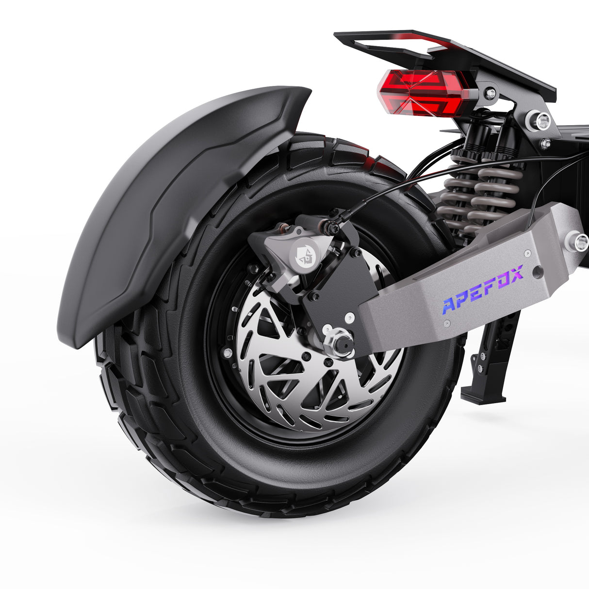 APEFOX T90 13" All-Terrain Trotinette à 2 Roues Trotinette Électrique 3000W*2 Moteurs Doubles 60V 31.2Ah Batterie
