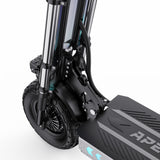 APEFOX T90 13" All-Terrain Trotinette à 2 Roues Trotinette Électrique 3000W*2 Moteurs Doubles 60V 31.2Ah Batterie