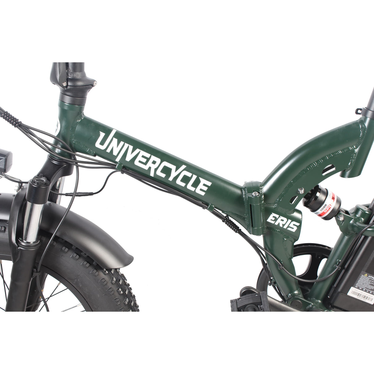 UNIVERCYCLE B4 20" Velo electrique pliant fat bike 350W Moteur 48V 13Ah Batterie