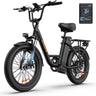 URLIFE E20 Vélo électrique 20 pouces à cadre bas Moteur 250W 48V 13Ah Batterie(EU edition)