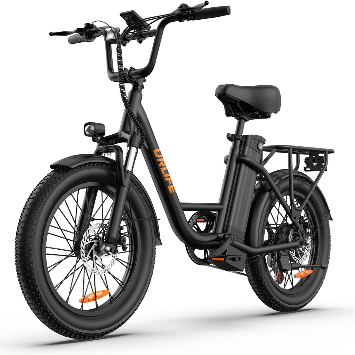 URLIFE E20 Vélo électrique 20 pouces à cadre bas Moteur 250W 48V 13Ah Batterie(EU edition)