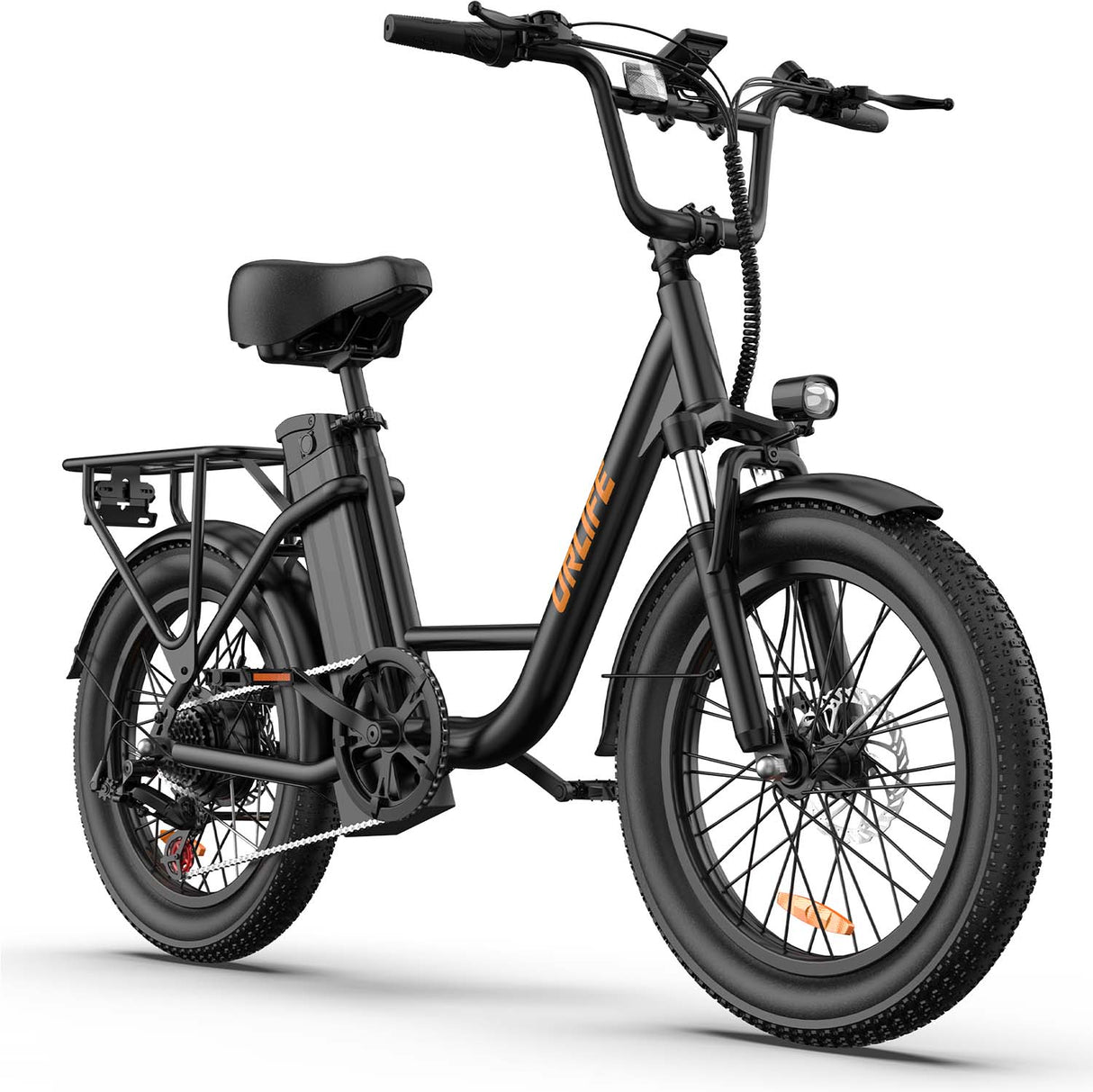 URLIFE E20 Vélo électrique 20 pouces à cadre bas Moteur 250W 48V 13Ah Batterie(EU edition)