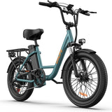 URLIFE E20 Vélo électrique 20 pouces à cadre bas Moteur 250W 48V 13Ah Batterie(EU edition)