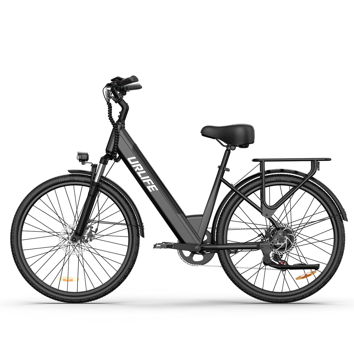 URLIFE E26 Vélo Électrique 26 Pouces à Cadre Bas Moteur 250W 36V 13Ah Batterie(EU edition)