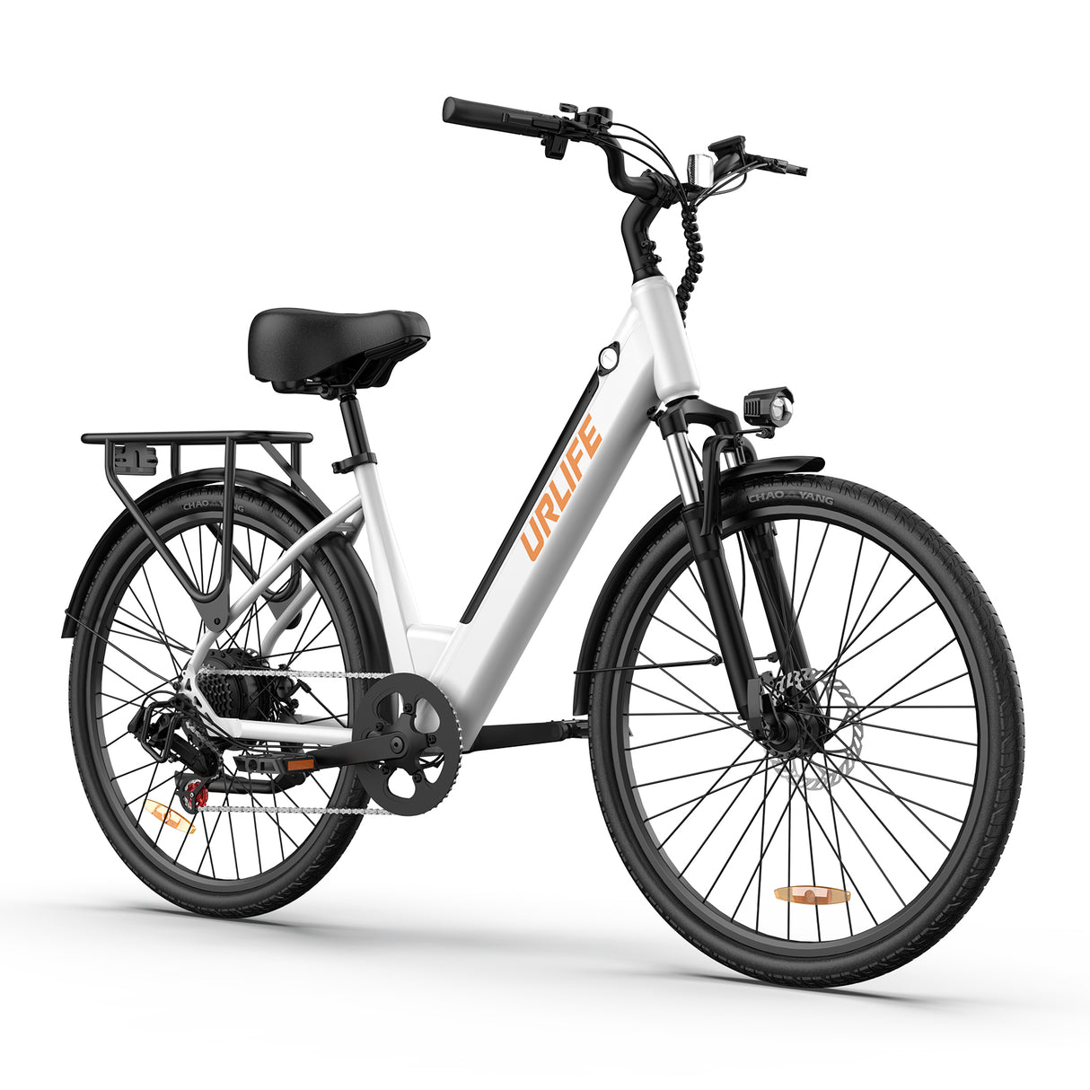 URLIFE E26 Vélo Électrique 26 Pouces à Cadre Bas Moteur 250W 36V 13Ah Batterie(EU edition)