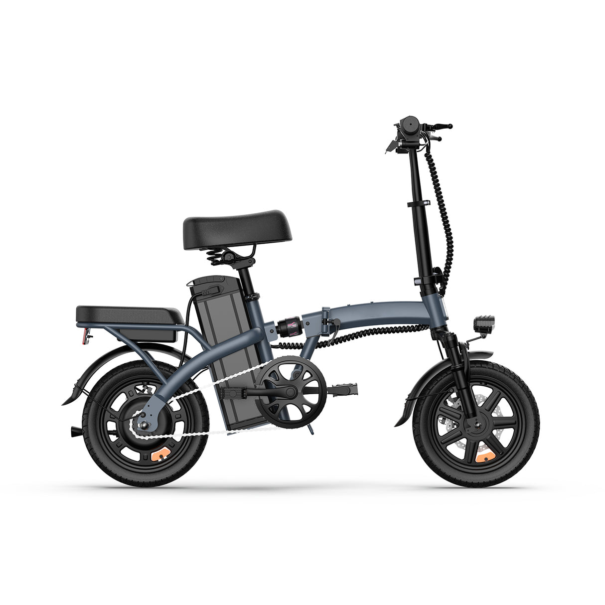 URLIFE F1L Vélo Électrique Pliable 14 Pouces Moteur 250W 48V 7,5Ah Batterie