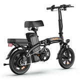 URLIFE F1L Vélo Électrique Pliable 14 Pouces – Moteur 250W, Batterie 48V 7,5Ah