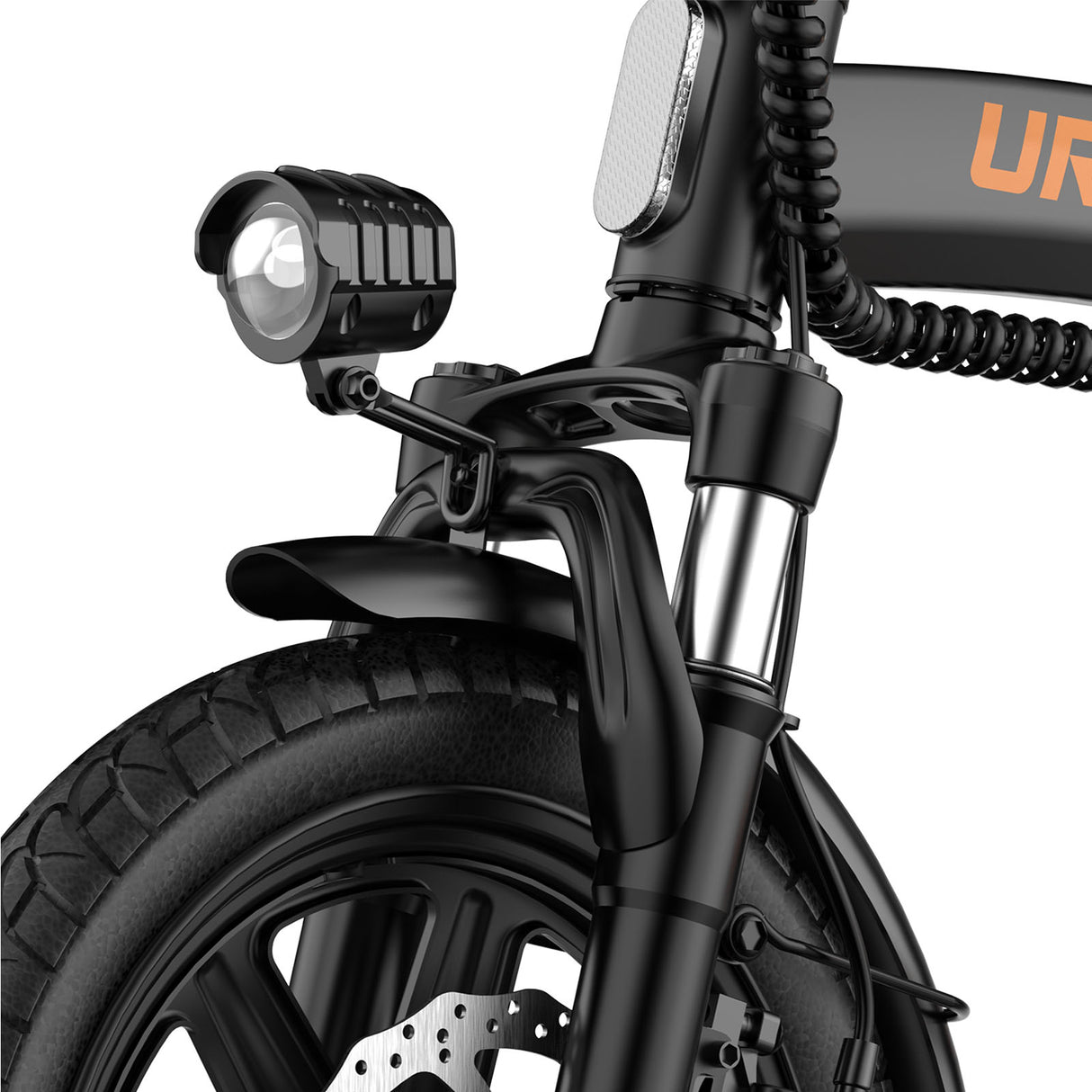 URLIFE F1L Vélo Électrique Pliable 14 Pouces – Moteur 250W, Batterie 48V 7,5Ah