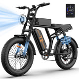 URLIFE T2 20" Vélo électrique tout-terrain 250W Moteur 48V 15.6Ah Batterie