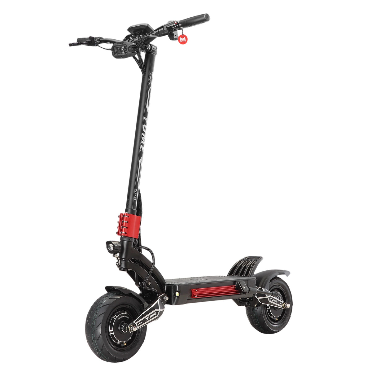 YUME Raptor 11" Trottinette électrique tout-terrain 3000W*2 Moteurs doubles 60V 27Ah/30Ah Batterie