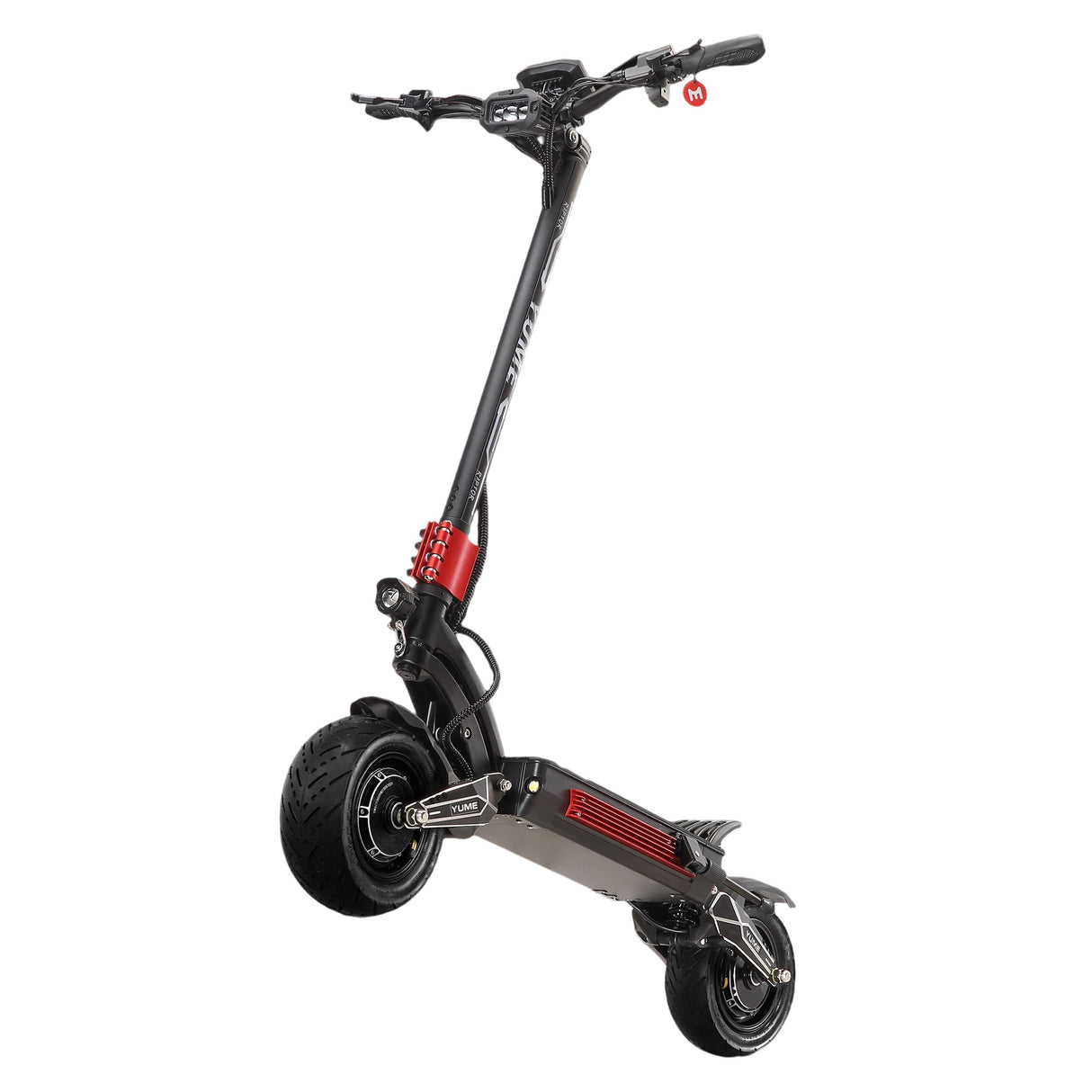 YUME Raptor 11" Trottinette électrique tout-terrain 3000W*2 Moteurs doubles 60V 27Ah/30Ah Batterie