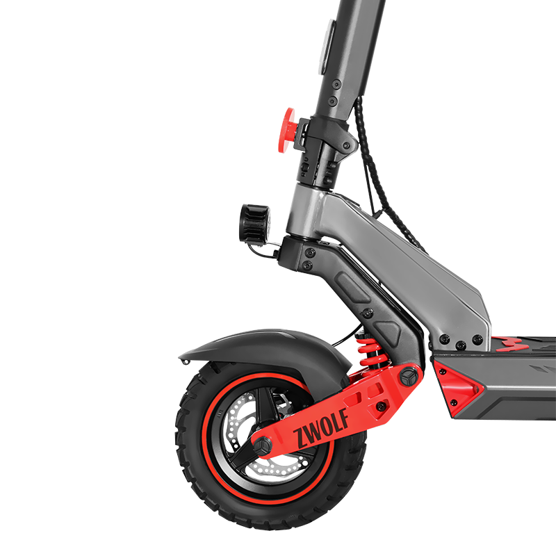 ZWHEEL D3 10" Trottinette électrique pliable 1200W Moteur 48V 15Ah Batterie