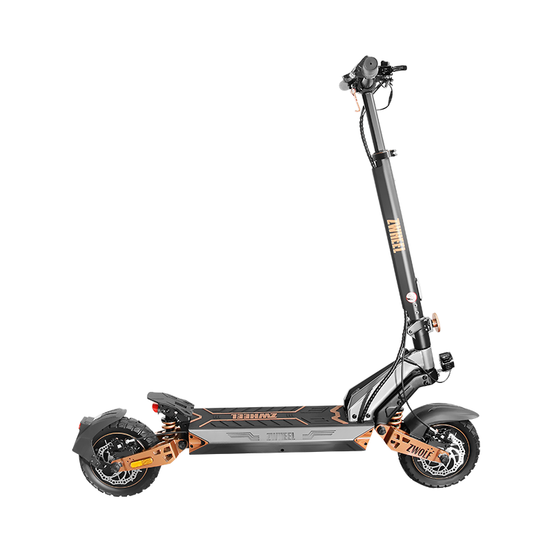 ZWHEEL D3 10" Trottinette électrique pliable 2400W Moteur 48V 20Ah Batterie