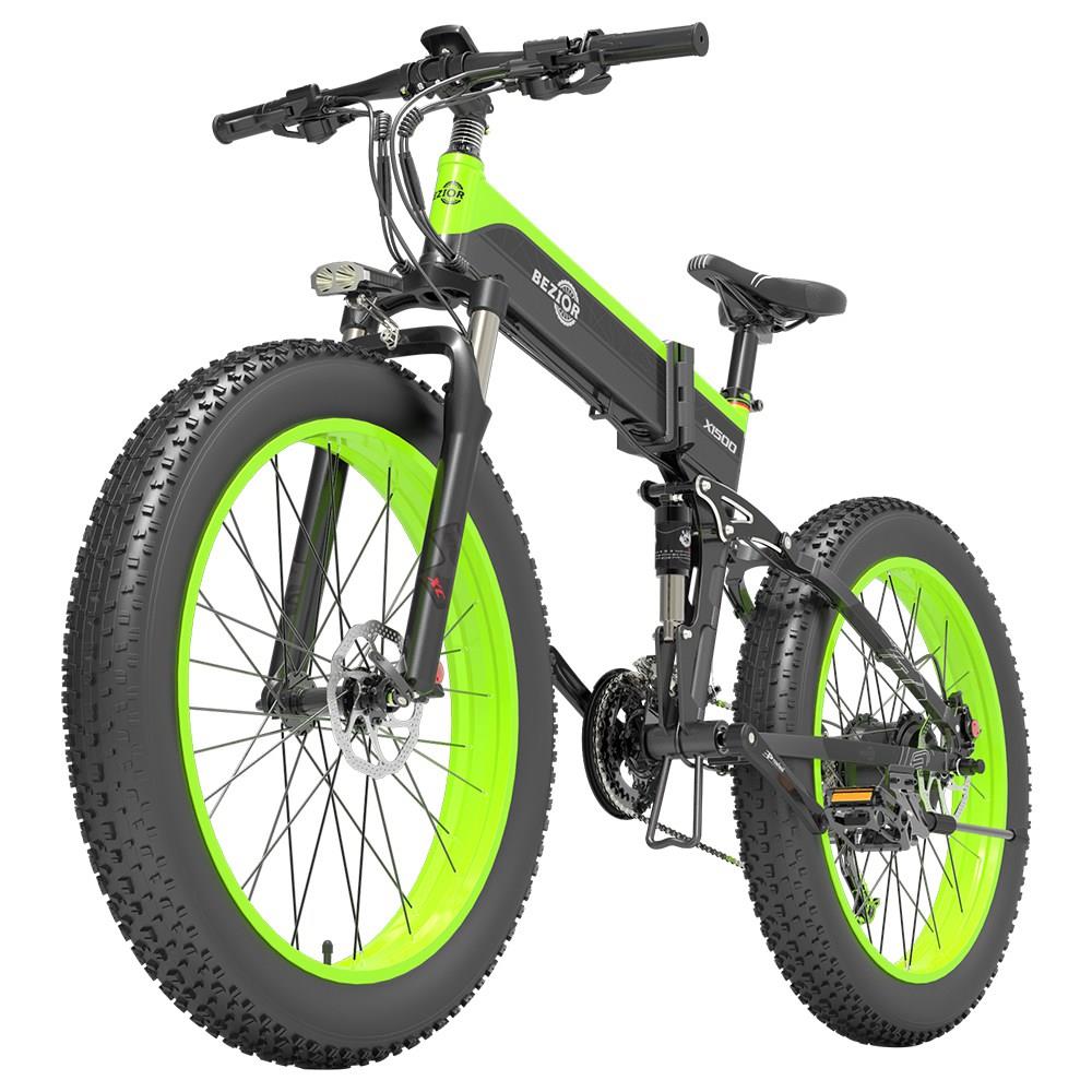 BEZIOR X1500 26 VTT electrique 1500W Moteur 48V 12 8Ah Batterie FR GleeRide