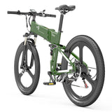 BEZIOR X500 Pro 26" Fat Tire Vélo électrique pliant 500W Moteur 48V 10.4Ah Batterie 48V 10.4Ah