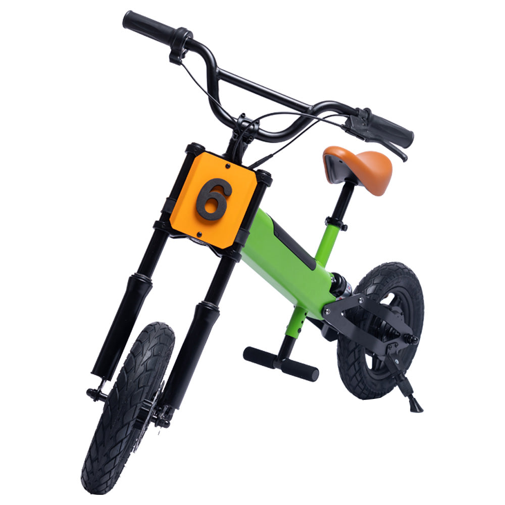 Gleeride C1 Vélo d'équilibre électrique pour enfants, moteur 200W, batterie 24V 4Ah