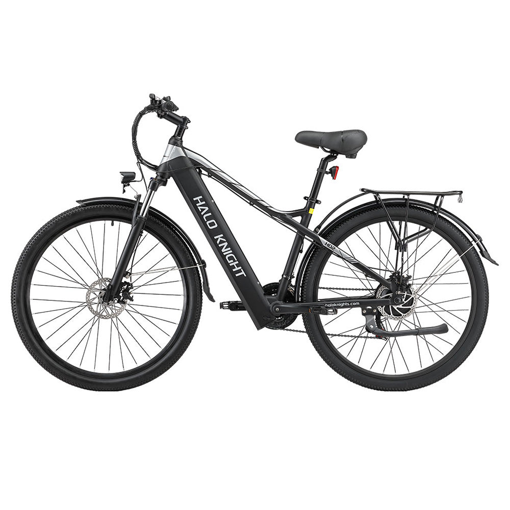Bicicleta de montaña eléctrica HALO KNIGHT H02 de 29 pulgadas, motor sin escobillas de 750 W, batería de 48 V y 16 Ah