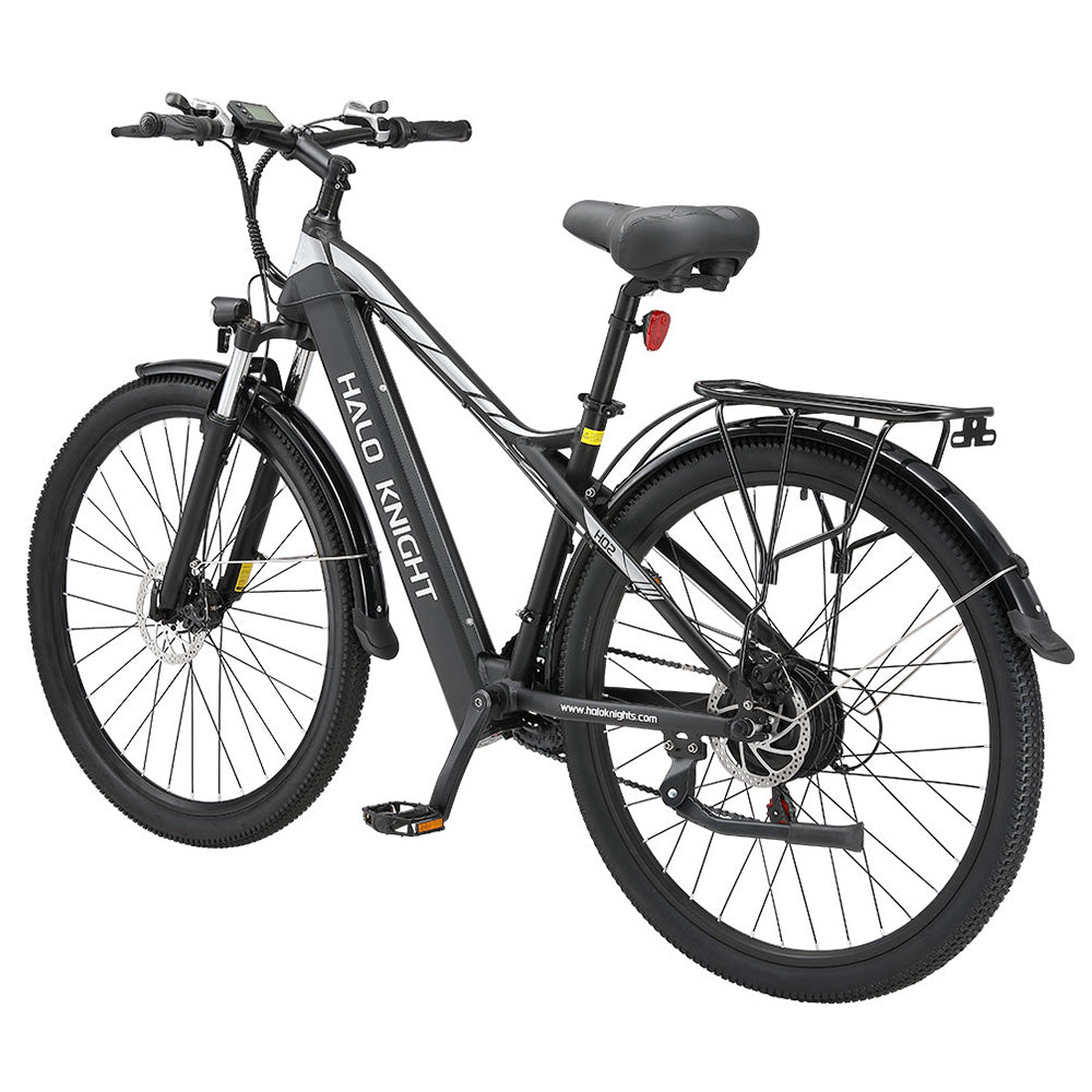Bicicleta de montaña eléctrica HALO KNIGHT H02 de 29 pulgadas, motor sin escobillas de 750 W, batería de 48 V y 16 Ah