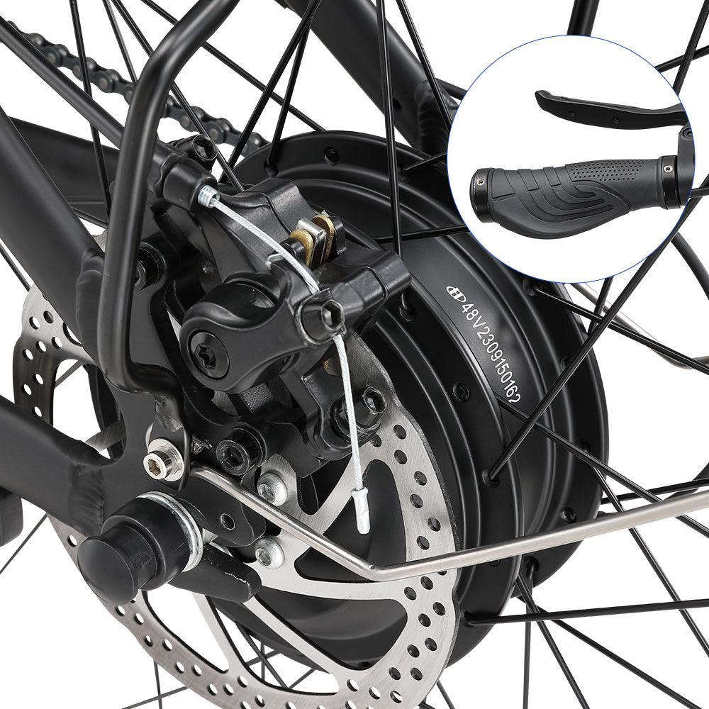 Bicicleta de montaña eléctrica HALO KNIGHT H02 de 29 pulgadas, motor sin escobillas de 750 W, batería de 48 V y 16 Ah