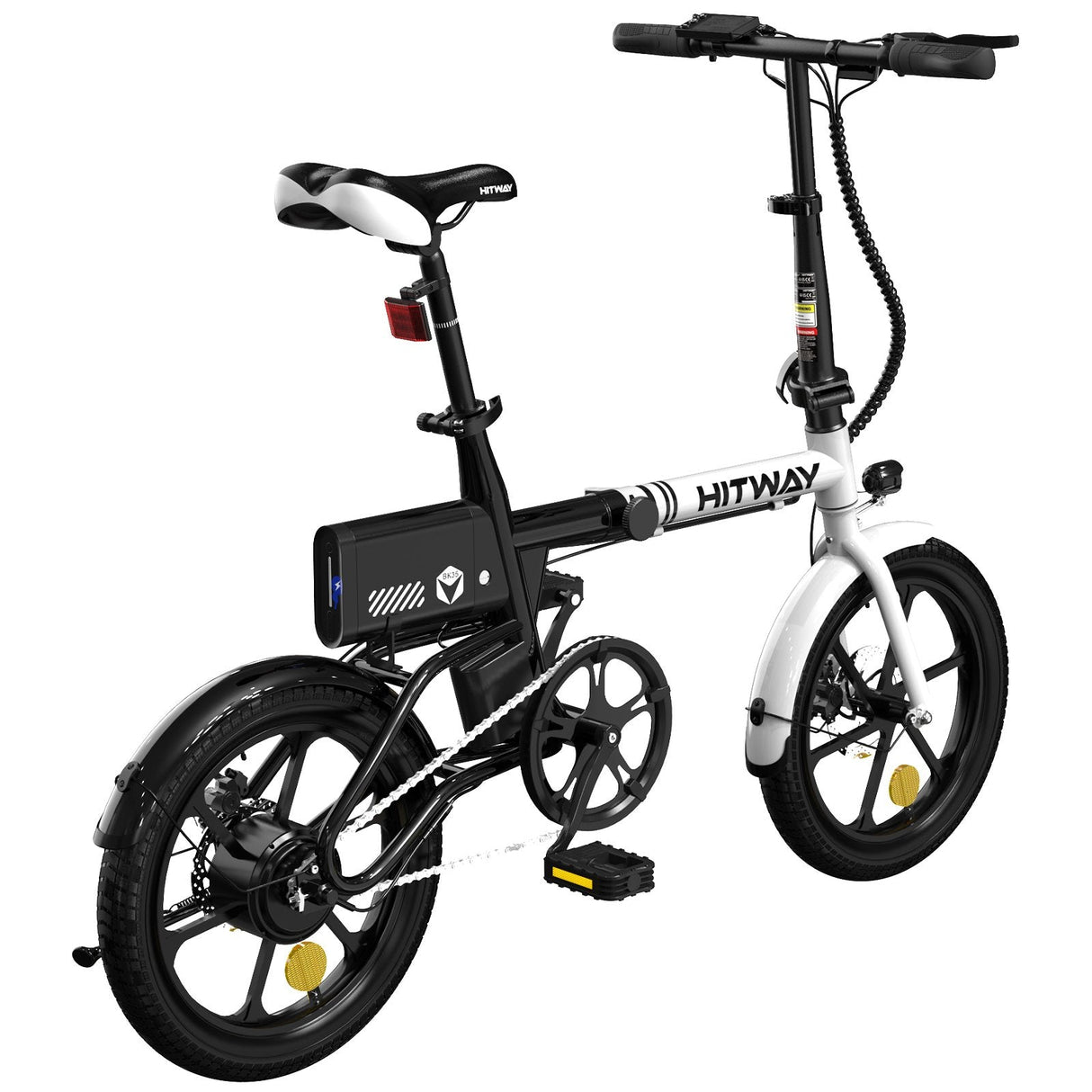 HITWAY BK35 16" Vélo électrique pliant 250W Moteur 36V 6Ah Batterie