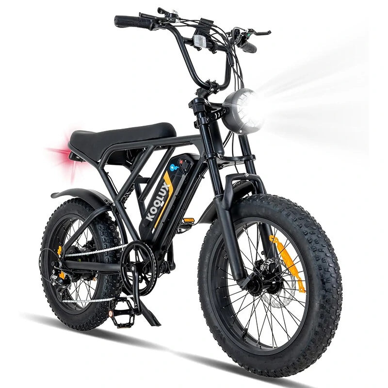 Koolux BK29 20" Vélo électrique Fat Tire tout-terrain 250W Moteur 48V 18Ah Batterie