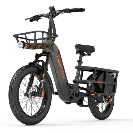 LANKELEISI Wombat-1 20" Vélo cargo électrique Moteur 1000W 48V 20Ah Batterie