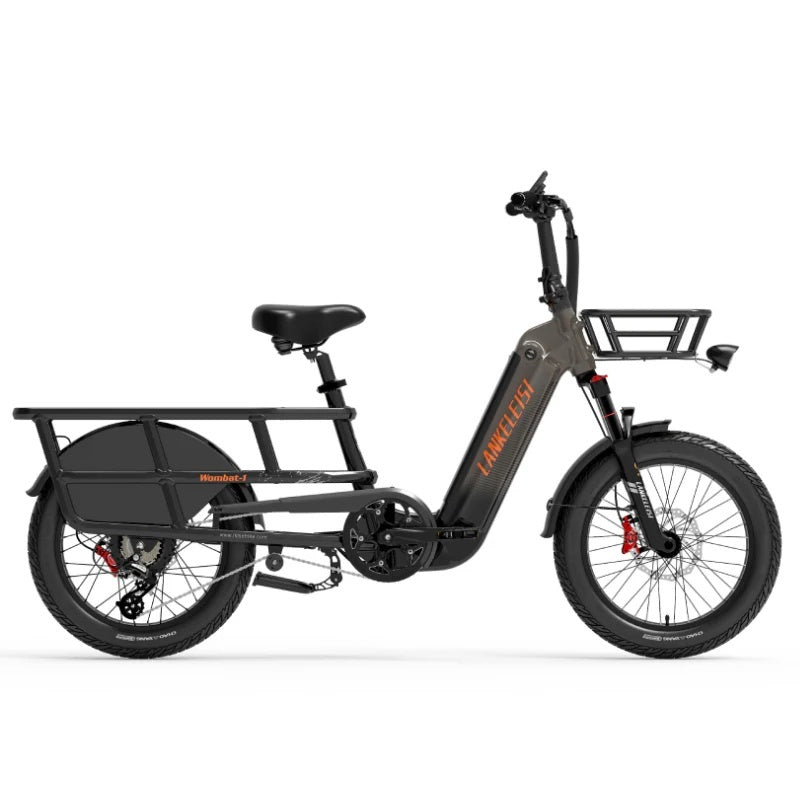 LANKELEISI Wombat-1 20" Vélo cargo électrique Moteur 1000W 48V 20Ah Batterie