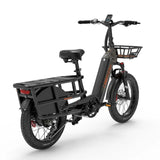 LANKELEISI Wombat-1 20" Vélo cargo électrique Moteur 1000W 48V 20Ah Batterie