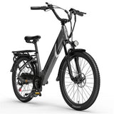 Lankeleisi ES500 Pro 24" Vélo électrique de Ville 500W Moteur 48V 14.5Ah Batterie