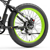 Lankeleisi XC4000 26" Vélo de montagne électrique Fat Tire 1000W Moteur 48V 17.5Ah Batterie