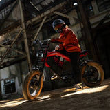 LUCKEEP M5 Ultra 20" Motocyclette Électrique Tout Terrain 1000W*2 Moteurs Doubles 52V 20Ah+20Ah Batterie