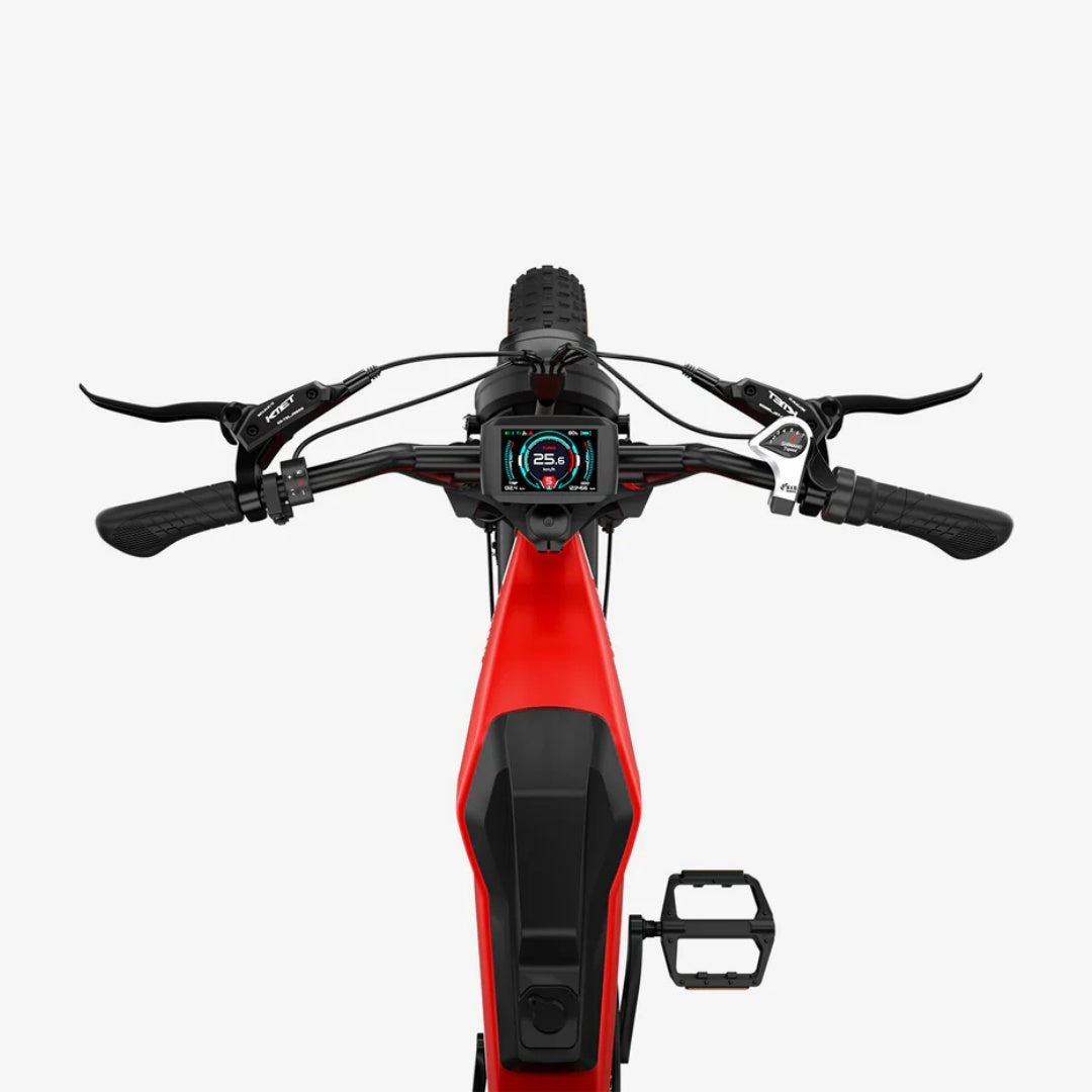 LUCKEEP M5 Ultra 20" Motocyclette Électrique Tout Terrain 1000W*2 Moteurs Doubles 52V 20Ah+20Ah Batterie