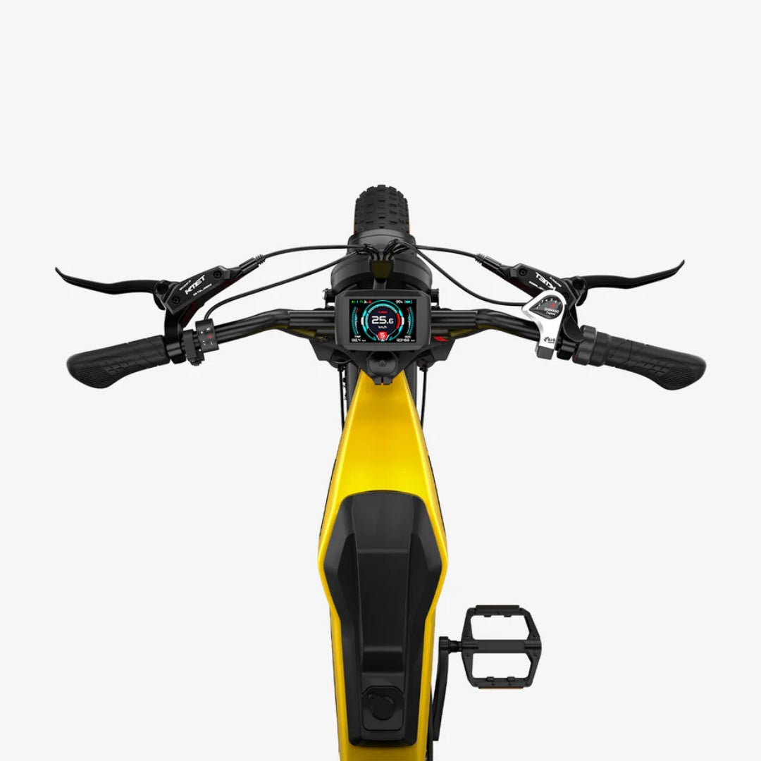 LUCKEEP M5 Ultra 20" Motocyclette Électrique Tout Terrain 1000W*2 Moteurs Doubles 52V 20Ah+20Ah Batterie