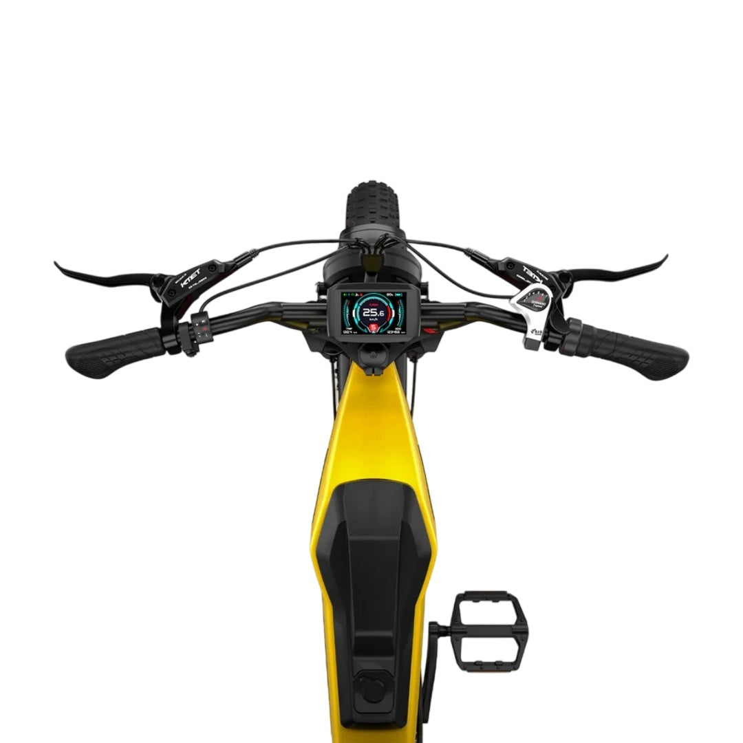 LUCKEEP M5 Ultra 20" Motocyclette Électrique Tout Terrain 1000W*2 Moteurs Doubles 52V 20Ah+20Ah Batterie