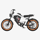 LUCKEEP M5 Ultra 20" Motocyclette Électrique Tout Terrain 1000W*2 Moteurs Doubles 52V 20Ah+20Ah Batterie