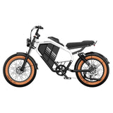 LUCKEEP M5 Ultra 20" Motocyclette Électrique Tout Terrain 1000W*2 Moteurs Doubles 52V 20Ah+20Ah Batterie