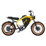 LUCKEEP M5 Ultra 20" Motocyclette Électrique Tout Terrain 1000W*2 Moteurs Doubles 52V 20Ah+20Ah Batterie