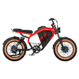 LUCKEEP M5 Ultra 20" Motocyclette Électrique Tout Terrain 1000W*2 Moteurs Doubles 52V 20Ah+20Ah Batterie