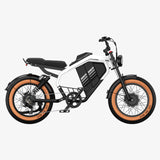 LUCKEEP M5 Ultra 20" Motocyclette Électrique Tout Terrain 1000W*2 Moteurs Doubles 52V 20Ah+20Ah Batterie