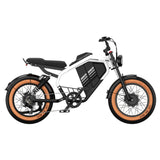 LUCKEEP M5 Ultra 20" Motocyclette Électrique Tout Terrain 1000W*2 Moteurs Doubles 52V 20Ah+20Ah Batterie