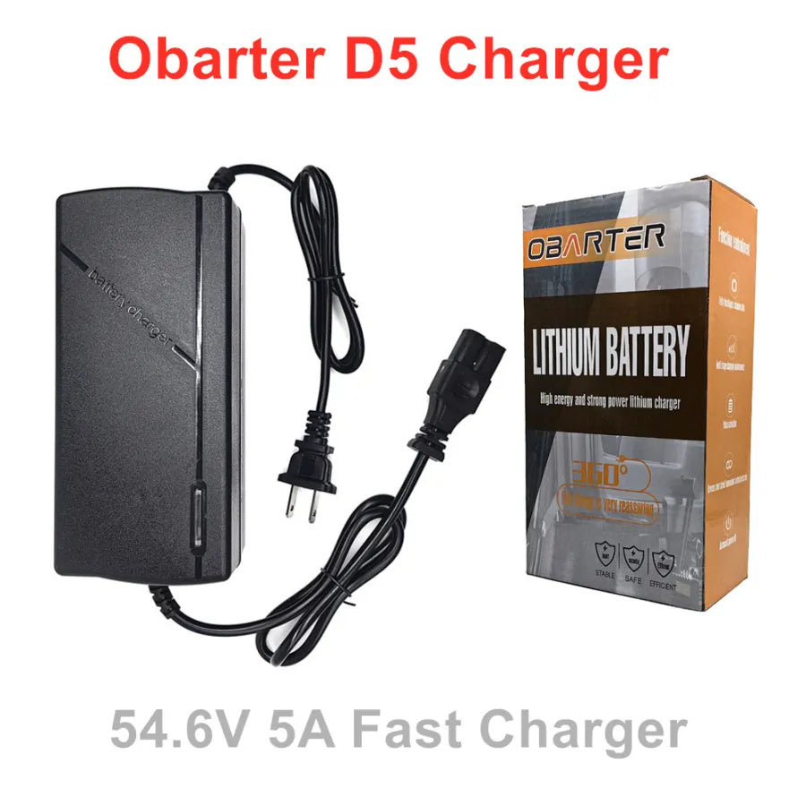 OBARTOR D5 54.6V 5A Chargeur rapide