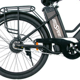 OneSport BK8 vélo de montagne pas à pas 26 pouces 250-350W moteur 36V 10.4Ah batterie noir Gleeride, chaîne de vélo