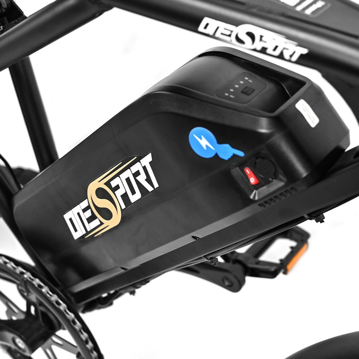 Batterie vélo électrique OneSport ONES3 noire