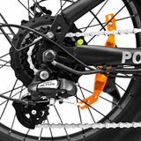 Système de freinage pour vélo électrique OneSport ONES3 noir