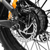 Freins et transmission de vélo électrique noir OneSport ONES3