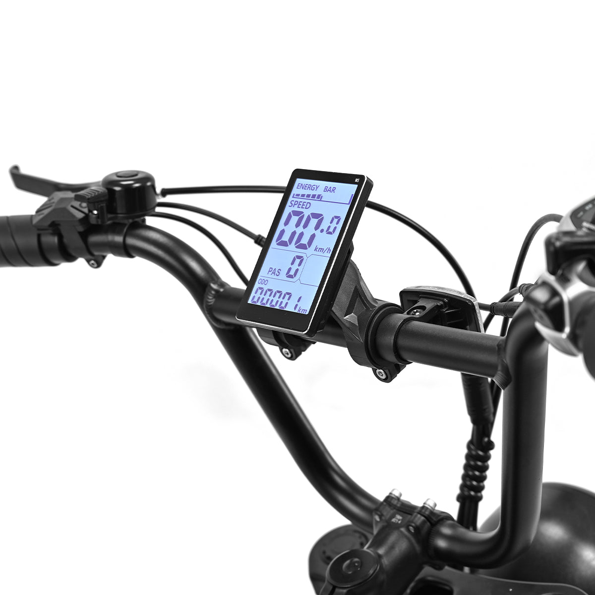 Écran LCD pour vélo électrique à gros pneu noir OneSport ONE S3