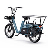 ONESPORT OT01 20" Vélo électrique Step-Through Longtail Cargo 650W Moteur 48V 27Ah Batterie