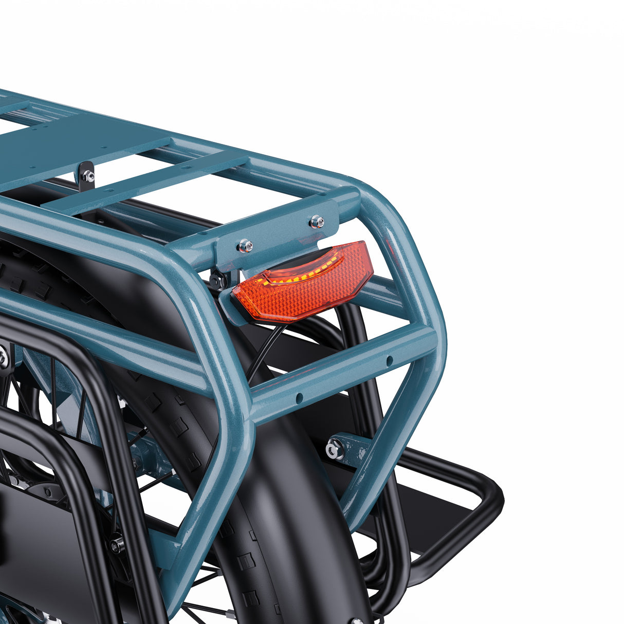 ONESPORT OT01 20" Vélo électrique Step-Through Longtail Cargo 650W Moteur 48V 27Ah Batterie