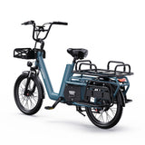 ONESPORT OT01 20" Vélo électrique Step-Through Longtail Cargo 650W Moteur 48V 27Ah Batterie